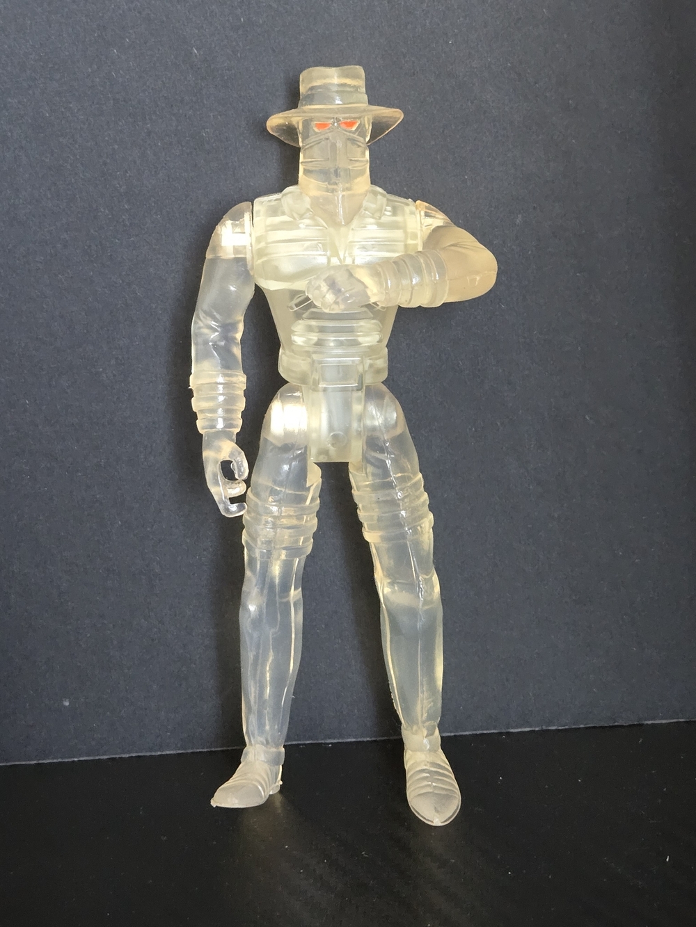 AMBUSH SHADOW Quick Draw Clear Action Figure Kenner 1994 Vintage Action Figure